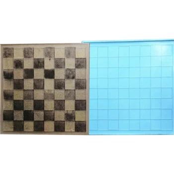 

Crystal Epoxy Resin Mold Chess Board Casting Silicone Mould DIY Crafts Making Tools