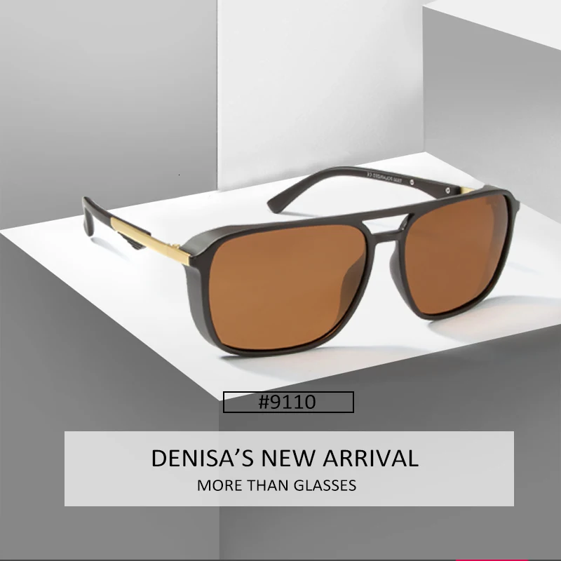 DENISA TR90 рамка Тони Старк солнцезащитные очки для женщин большой площади поляризованных солнцезащитных очков Для мужчин, для вождения, изумляют взгляд, аксессуары для глаз, солнцезащитные очки, UV400 T0046