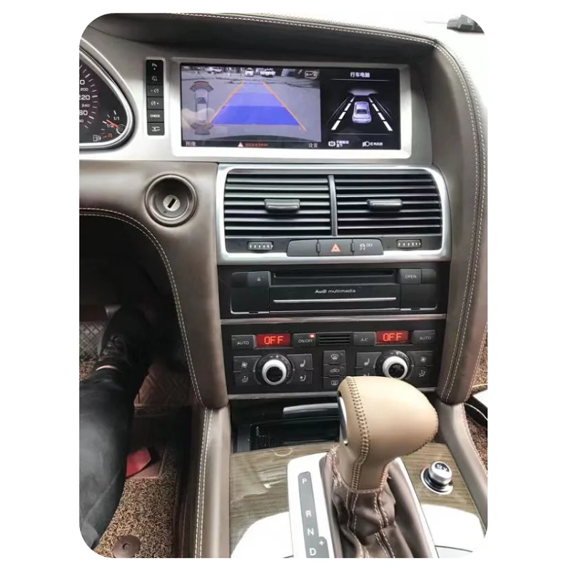  Android 9.0 octa core 4+32G dvd automotivo car multimedia 1din radio android for 2005-2012 Audi Q7 