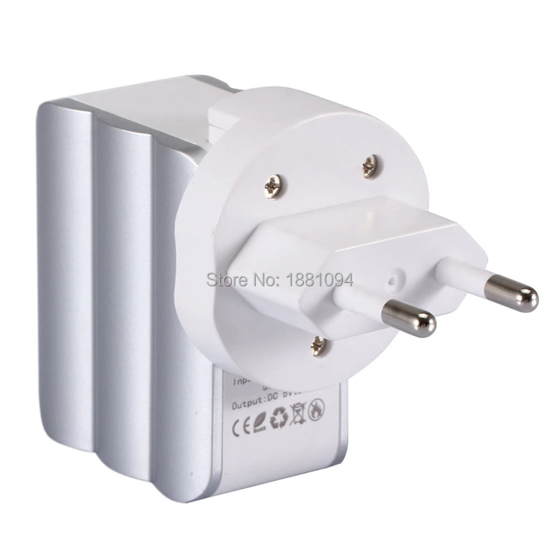 50pcs/lot 2 usb ports EU US UK plug 5V 2.4A charging wall charger power adapter for samsung iphone 5 6 7 8 x