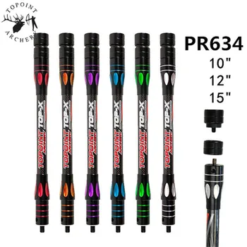 

Archery Carbon Bow Stabilizer Rod 10" 12" 15" Side-Bar Balance Bar Side Damping Rod Extension Pole Absorber Hunting Accessories