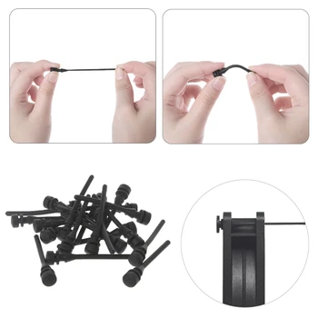 

20Pcs Computer Case Fan Anti Noise Vibration Silicone Screws Shock Absorption A6HE