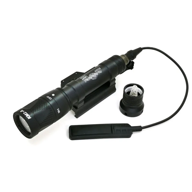 M620V светодиодный светильник-вспышка Тактический светильник QD крепление с дистанционным переключателем давления контроллер подходит для 20 мм рельсового охотничьего прицела