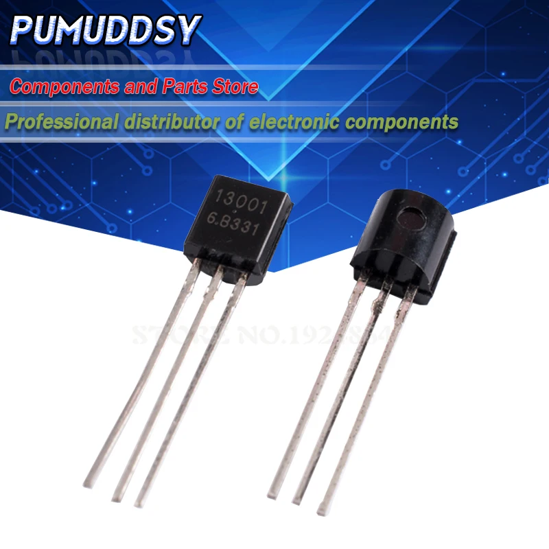 100 шт. MJE13001 MJE13003 PCR606J PCR406J 13001 13003 r606 r406 606j 406j TO 92 TO92 транзистор IC|Интегральные схемы| |