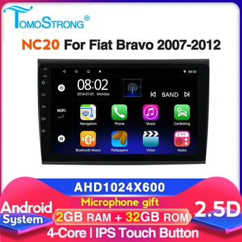 

Car DVD multimedia player For Fiat Bravo 2007 2008 2009 2010 2011 2012 GPS audio Navigation Rear camera DVR stereo head unit