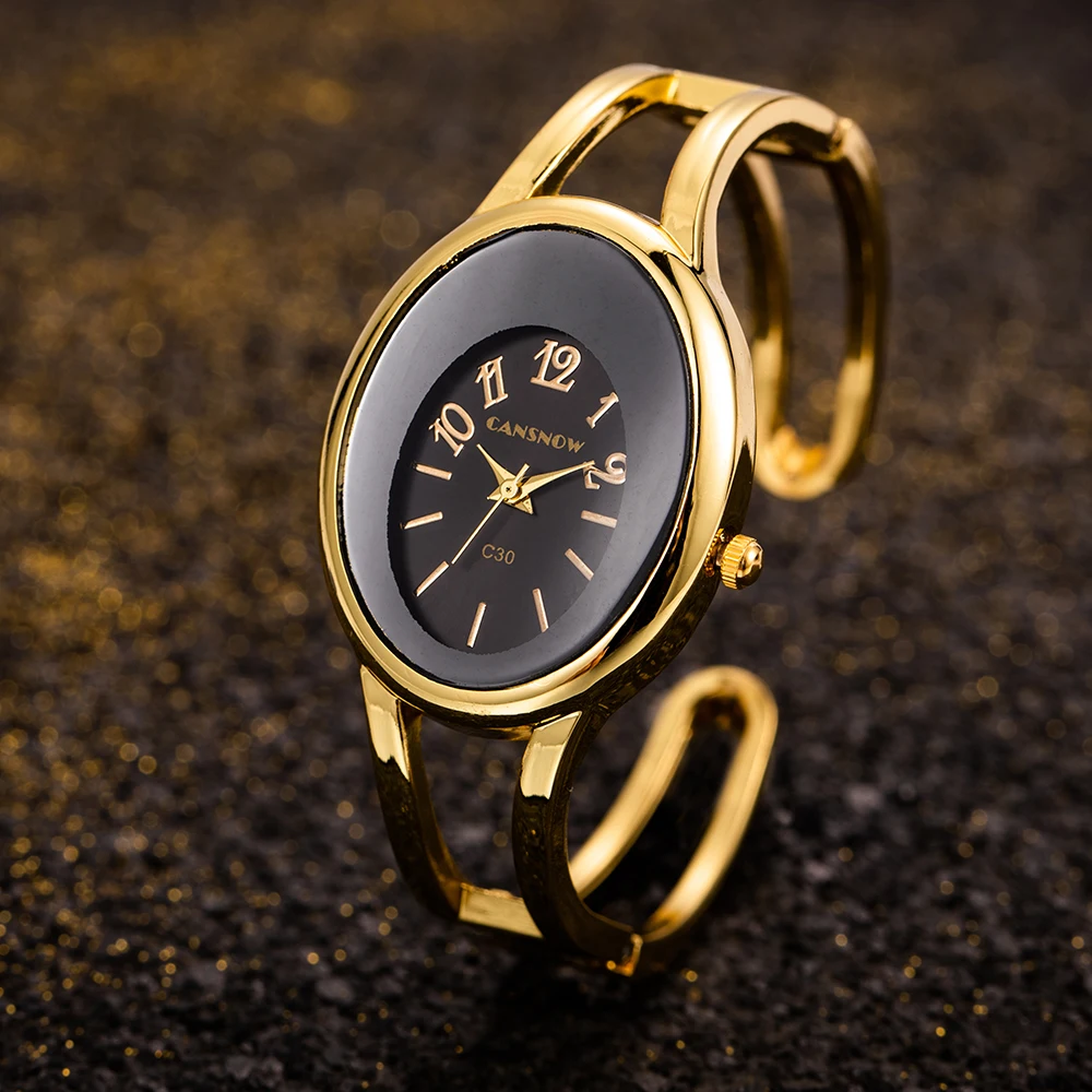 Watch Gold Fashion Bracelet Womens Quartz-Clock Stainless-Steel Reloj Brand Mujer Business