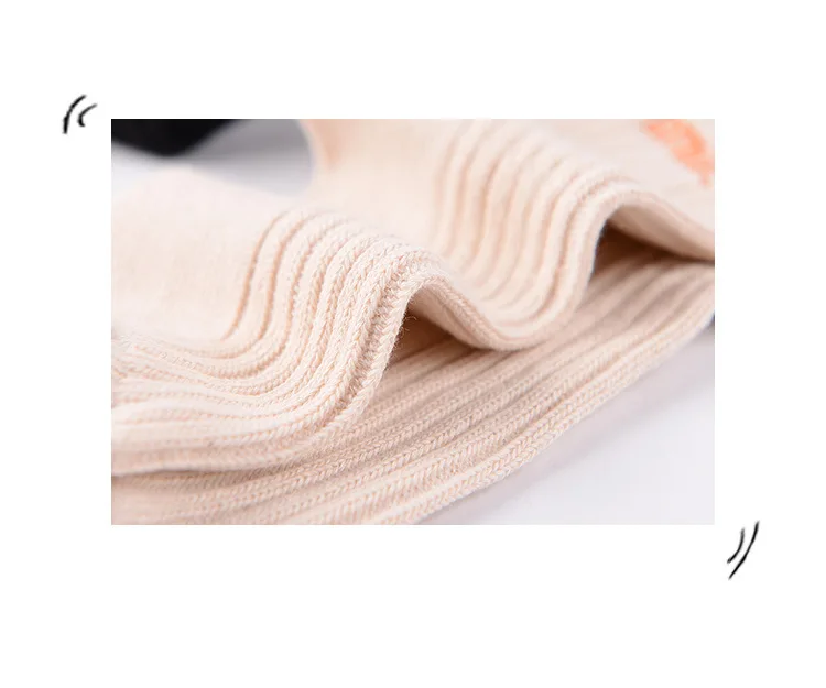 Solid striped letter print sock smile embroidery autumn winter Japanese Korean women cotton socks soft comfort breathable casual