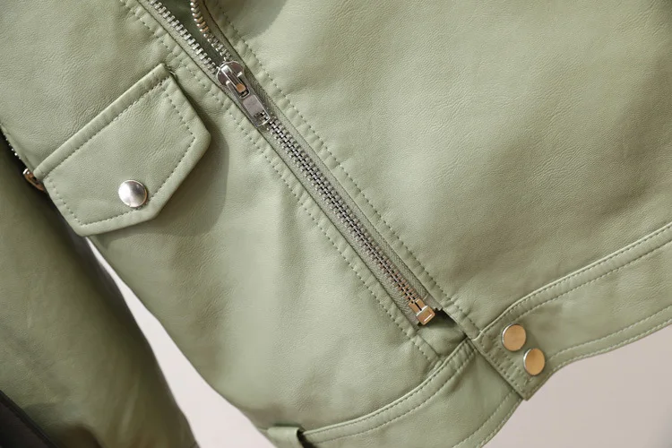 Guilantu Faux Pu Leather Jacket For Women Casual Plus Size Loose Outwear Motorcycle Biker Punk Streetwear Jackets Coat Female