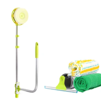 

Telescopic High-Rise Cleaning Glass Sponge Ra Mop Cleaner Brush for Washing Windows Dust Brush Clean the Windows