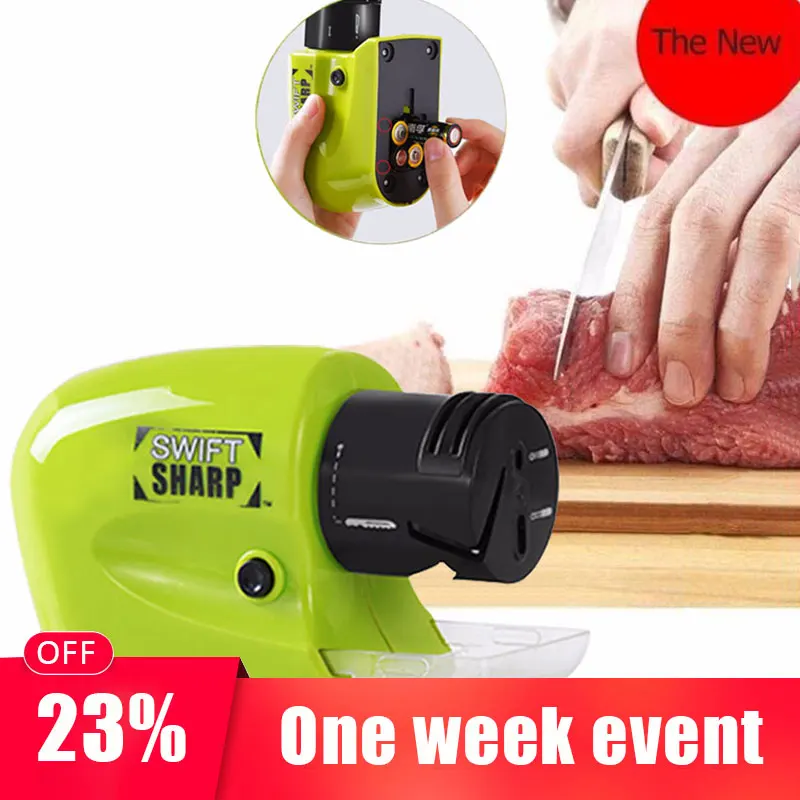 

Professional Electric Knife Sharpener Kitchen Multi-function Fast Sharpening Stone Scissors Fruit Knife Sharpener