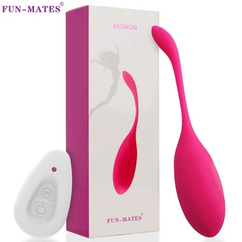 FUN MATES Vibrating Egg Kegel Ball Vibrators For Women Bullet G Spot Vaginal Wireless Remote