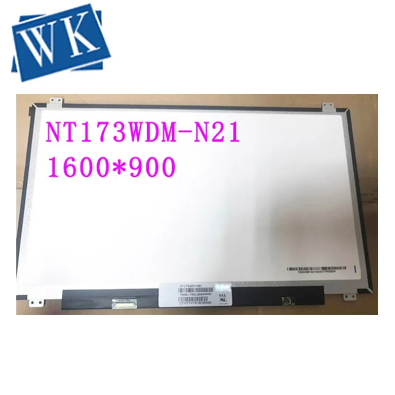Для BOE NT173WDM-N21 DP/N 08VPR0 NT173WDM N21 Матрица для ноутбука 17," светодиодный Экран ЖК-дисплей 30 Pin 1600X900 HD+ Панель Замена