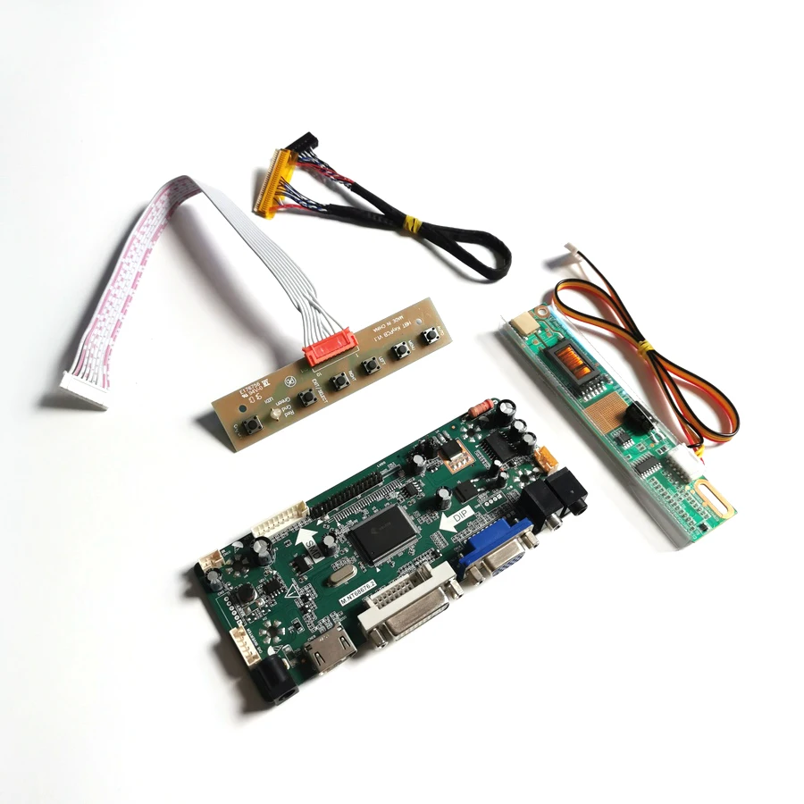 Для LP171WX2-TLB1/TLB2 M. NT68676 контроллер дисплея карта привода CCFL LVDS 30Pin VGA HDMI DVI ЖК-монитор панель 17," 1440*900 комплект