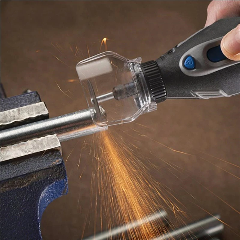 Elektrische Grinder Abdeckung Fall Schild Dreh Befestigung Werkzeug Zubehör Bohrmaschine Dremel Werkzeuge Für Sicherheit Schutz