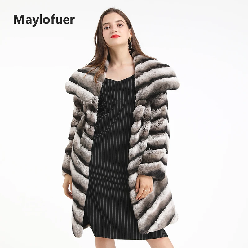 Maylofuer 2019 новый цвет большой воротник стиль реальная и натуральная искусственная