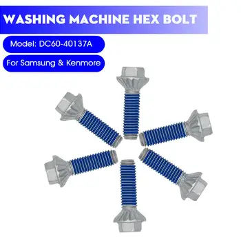 

6pcs Washing Machine Hex Bolts DC60-40137A For Samsung Washer