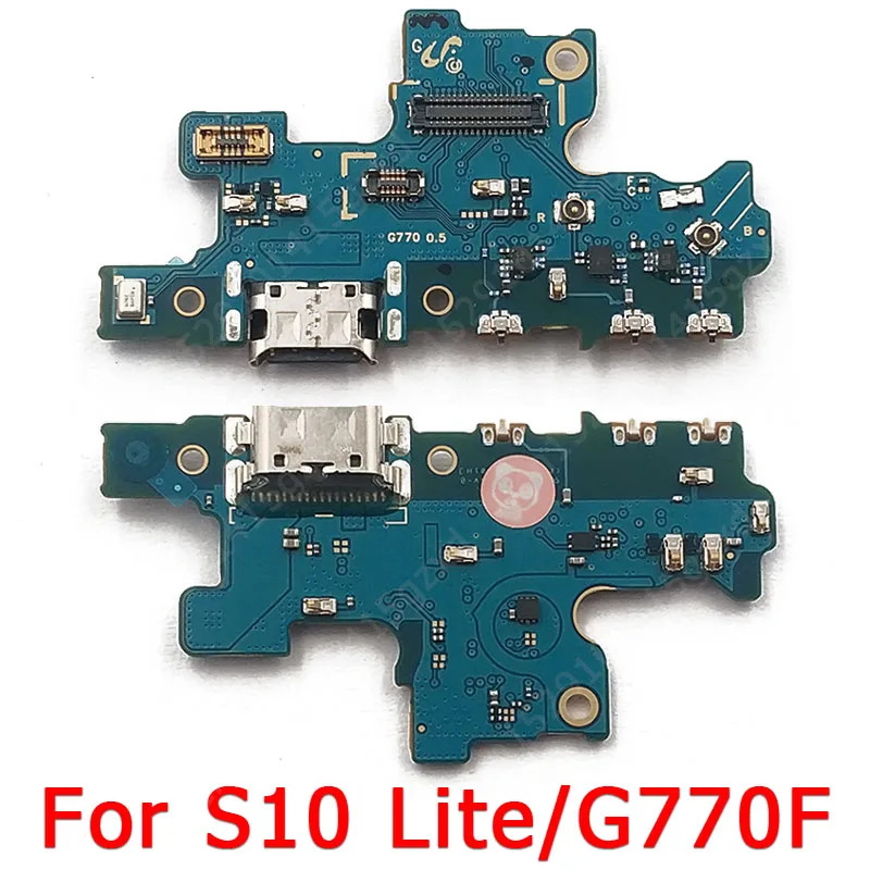 Оригинальный зарядный порт для Samsung Galaxy S10 Lite G770 USB-плата зарядки печатная плата