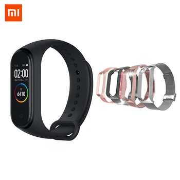 

Xiaomi Mi Band 4 2019 Newest avengers miband 4 color strap screen Fitness Heart Rate Time Bluetooth 5.0 Smartwatch