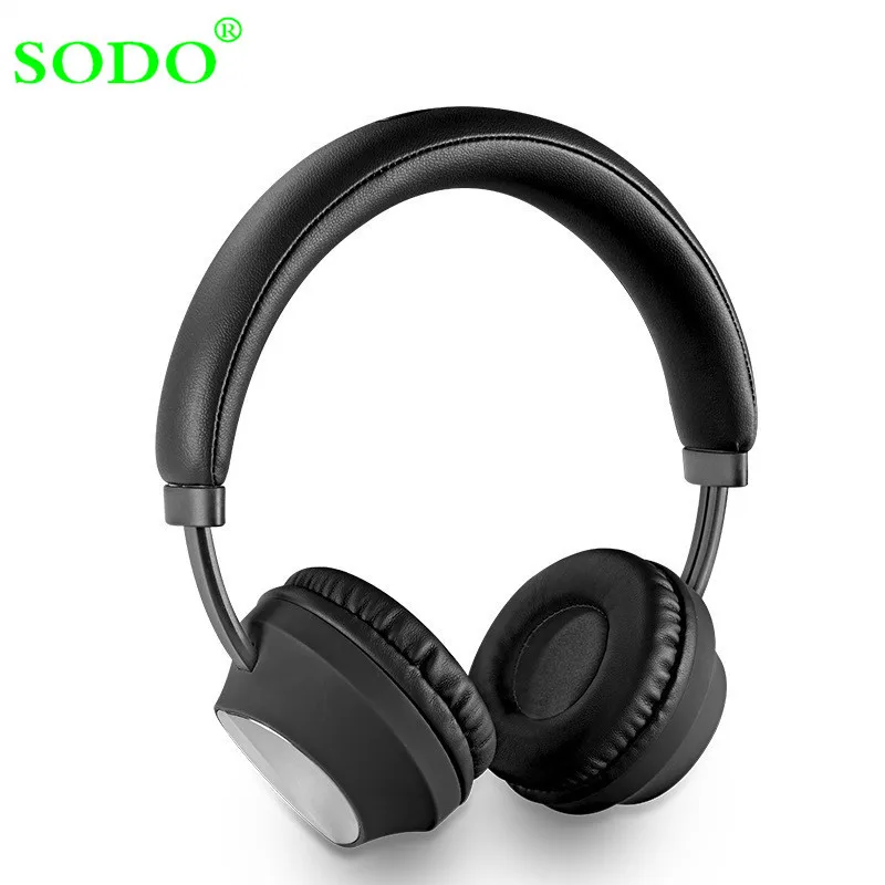 

SODO SD-1008 Bluetooth Headphone On-Ear Wired Wireless Headphones Bluetooth 5.0 Stereo Headset with Mic Support TF Card