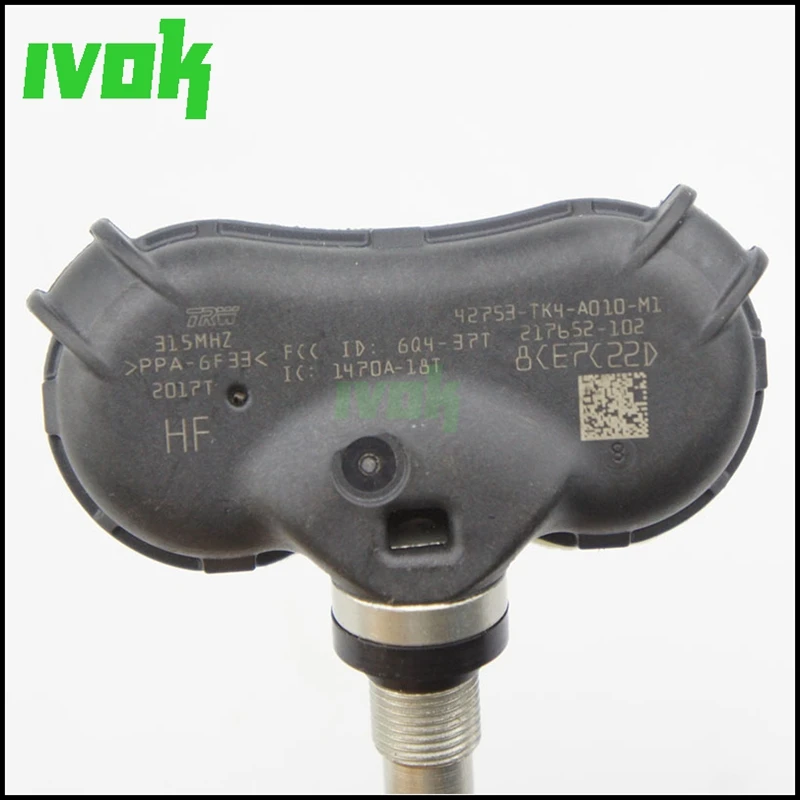 TRW TPMS датчик давления в шинах для Acura TL ZDX 42753-TK4-A010-M1 217652-102 315 МГц