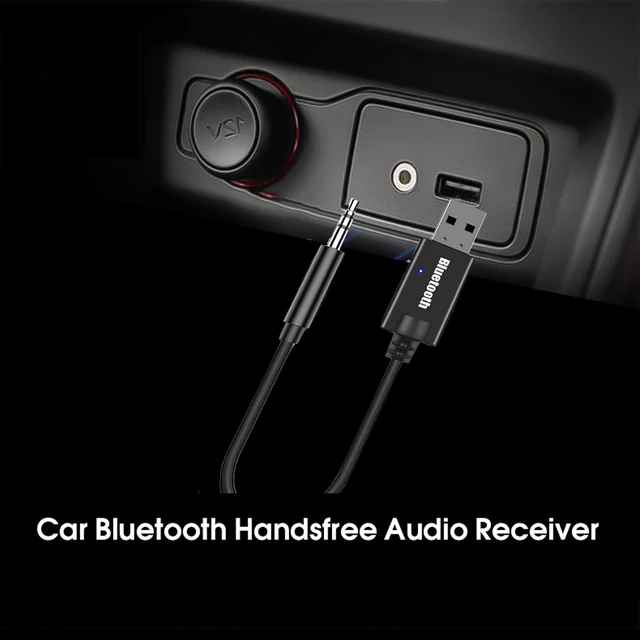 Mini 3.5mm Jack Aux Bluetooth Receiver Car Kit Audio Mp3 Music Usb Dongle  Adapter For Wireless Keyboard Fm Radio Speaker - Bluetooth Car Kit -  AliExpress