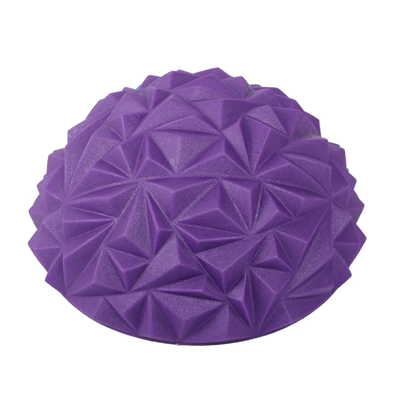 Yoga Ball Semicircle Shape PVC Muscle Relaxing Yoga Fitness Accessories For Foot Back Waist