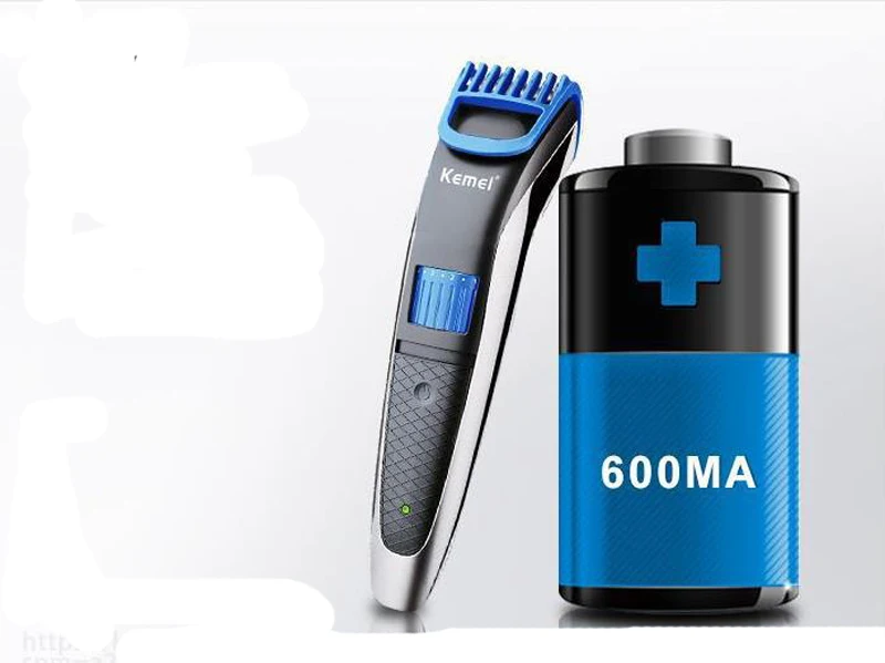 Kemei электрический триммер для волос KM-221professional электрическая машинка для стрижки волос стрижка лимит гребень регулируемый триммер для бороды перезаряжаемый