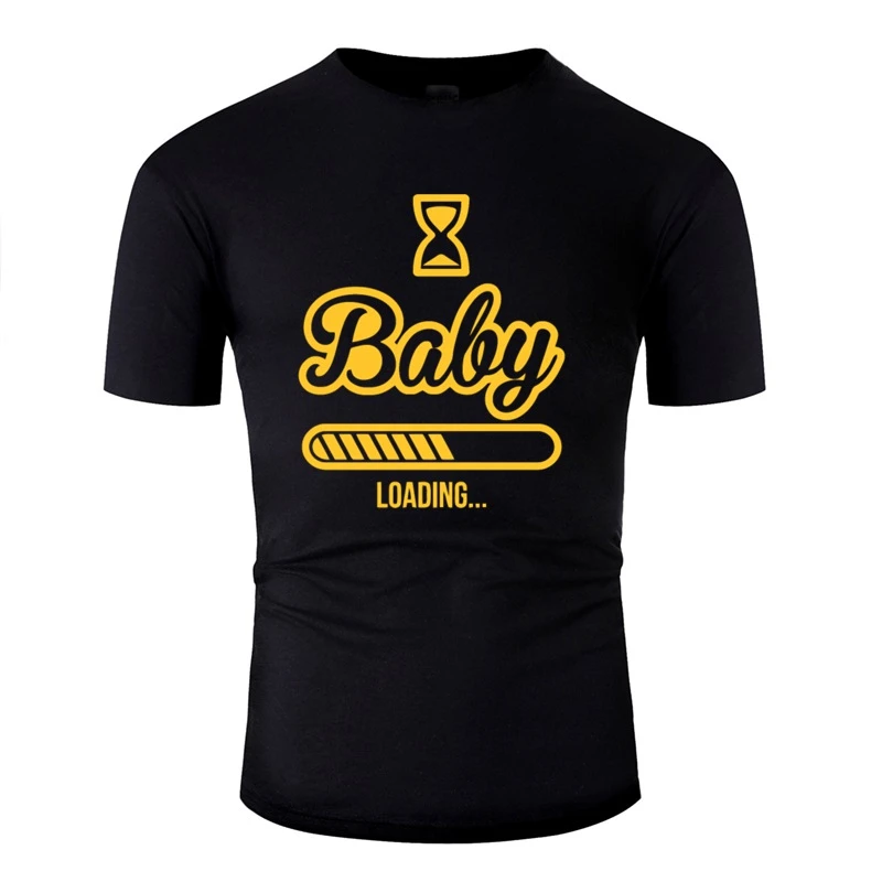 Create Baby Loading Funny Tshirt T Shirt Men Famous Men's T Shirts Crew  Neck Camisetas| | - AliExpress