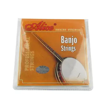 

Musiclily Alice Plated Steel 4-String Banjo Strings Set