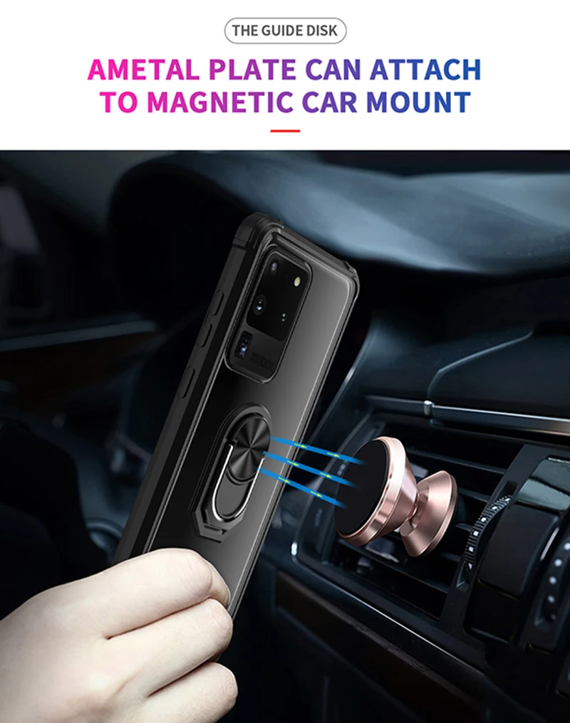 Shockproof Case for Samsung A51 A71 A31 A50 A12 A21S Phone Cover for Galaxy S8 S9 S10 S20 S21 Plus FE Ultra Note 10 20 Plus Lite cute samsung cases
