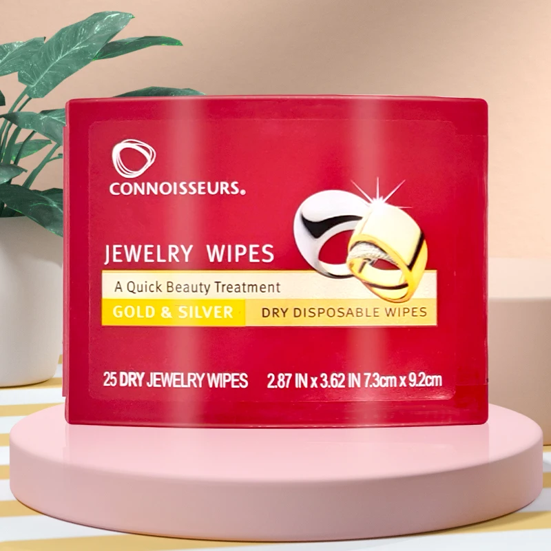 Jewelry Wipes for Gold & Silver