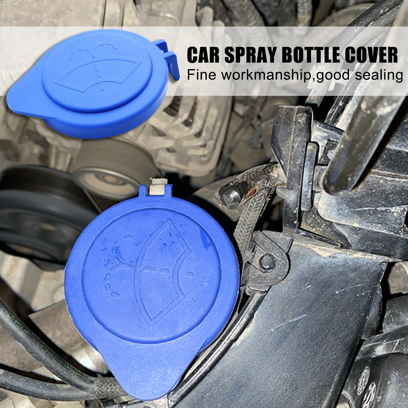 Windshield Wiper Washer Fluid Reservoir Cover Water Tank Bottle Lid Cap