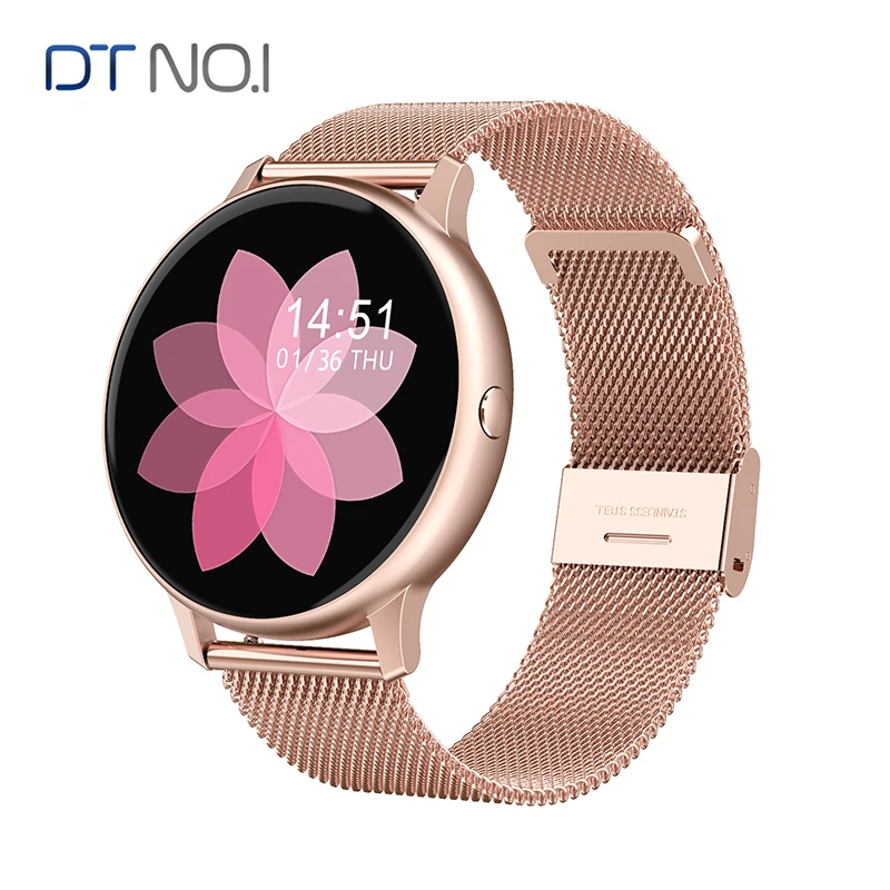 DT NO.1 Full Touch Smart Watch Women Waterproof Bracelet ECG Heart Rate Monitor Sleep Monitoring Smartwatch Men For IOS Android