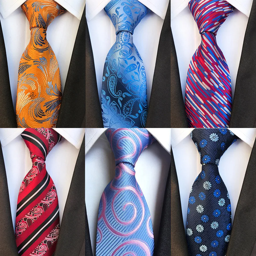 Canali 8cm Silk-jacquard Tie in Blue for Men Mens Accessories Ties 