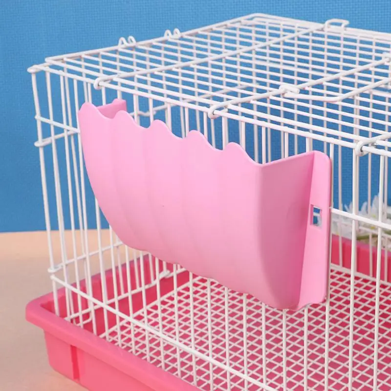

Small Animals Bowl Small Pet Rabbit Grass Feeder Rack Fixed External Shelf Plastic Grass Hay Bowl Rack Cat Guinea Pigs