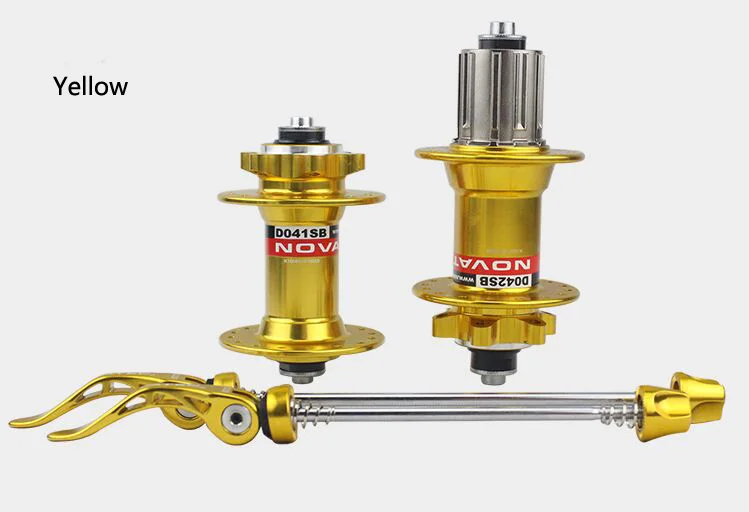 Novatec велосипедная ступица MTB D041SB D042SB горные велосипедные втулки передние + задние