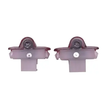 

2pcs LED Door Warning Light With Logo Projector For VW Golf 4 Touran Lavida A0NE