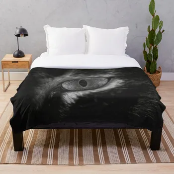 

Cat Eye Throw Blanket Soft Sherpa Blanket Bed Sheet Single Knee Blanket Office Nap Blanket