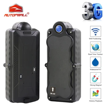 

3G Vehicle Tracker GPS Car Tracker Long Standby Voice Monitor SD WiFi Tracking Locator Drop Alarm Car GPS Waterproof IPX7 Lifeti