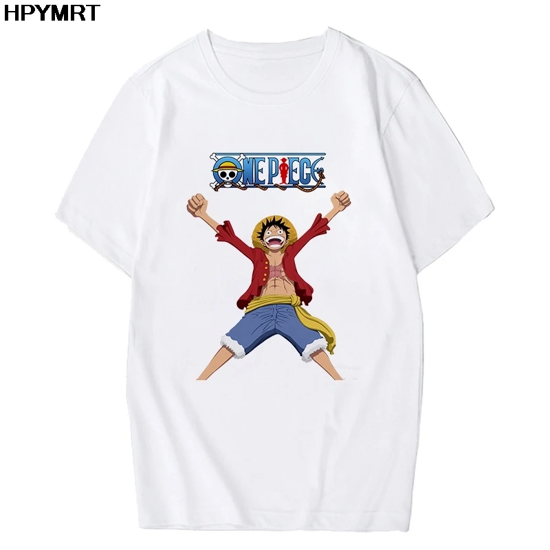 Funny One Piece T Shirt Japanese Anime Men T-shirt Luffy T Shirts Clothing Tee Shirt Printed Tshirt Short Sleeve Top Tee Clothes