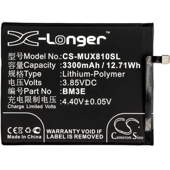 

Cameron Sino 3300mAh Battery For Xiaomi Dipper,M1803E1A,M1803E1C,M1803E1T,M1808D,Mi 8,Dipper M1803E1A M1803E1C,BM3E
