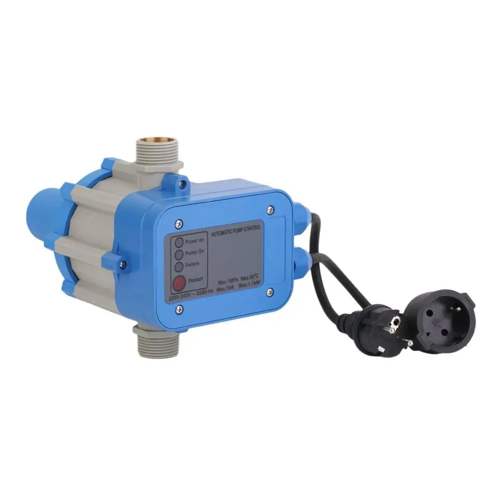 

C50MIT Electronic Water Pump Automatic Pressure Control Switch Water Pump Pressure Controller With EU Plug&Cables