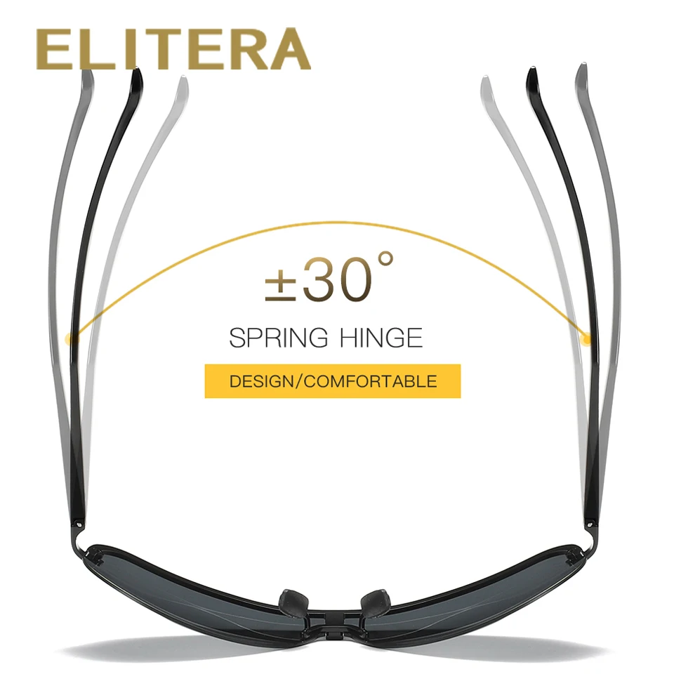 Goede ELITERA Brand Design Vrouwen Mannen Zonnebril Gepolariseerde Vintage Brillen Rijden Zonnebril Gafas de sol Masculino UV400