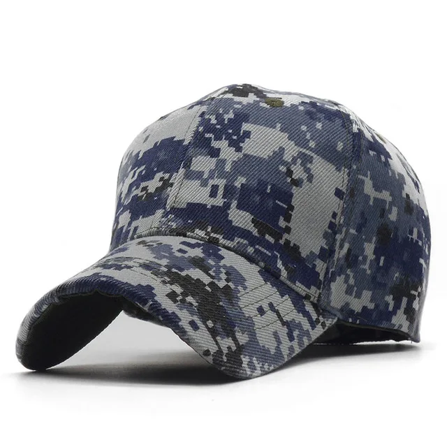 Camo 2 ACU, Цифровые мужские бейсболки, армейская тактическая камуфляжная кепка, уличная охотничья Кепка для джунглей, Бейсболка для женщин, кепка для отца - Цвет: Camo 2