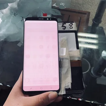 

Big burn-shadow Super AMOLED LCD For Samsung Galaxy S8 G950 G950F LCD Touch Screen Digitizer LCD Display