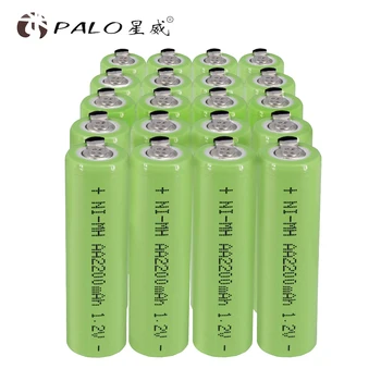 

20pcs AA battery electronic cigarette battery 1.2v ni-mh aa rechargeable battery with welding tabs