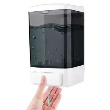 

1000ml Wall Mounted Liquid Soap Dispenser Bathroom Shampoo Gel Pump Hand Shower Bottle Bathroom Kitchen Store Hotel