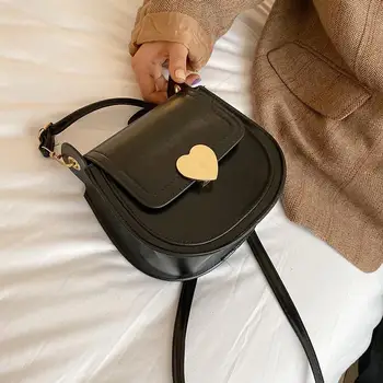 

Retro diagonal bag women's new summer fashion saddle bag wild hot foreign shoulder bag