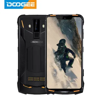 

IP68 DOOGEE S90 Pro Modular Rugged Mobile Phone Helio P70 Octa Core 6GB 128GB 6.18inch Display 12V2A 5050mAh 16MP+8MP Android 9