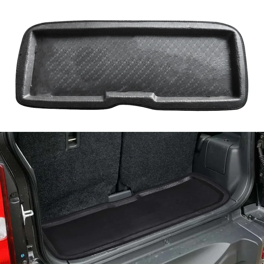 Car Cargo Liner Boot Tray Rear Trunk Cover Matt Mat Floor Carpet Kick Pad For SUZUKI JIMNY 1998-2015 car mats accessories,car carpet patches